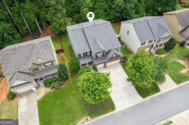 5655 Stevehaven Ln, Cumming, GA 30028 - aerial perspective of suburban area