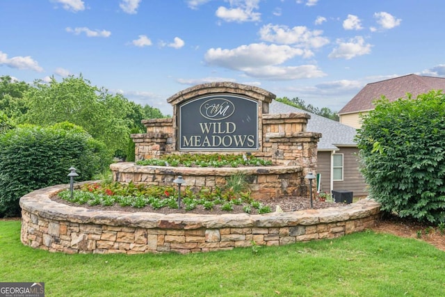 5655 Stevehaven Ln, Cumming, GA 30028 - community / neighborhood sign with a yard