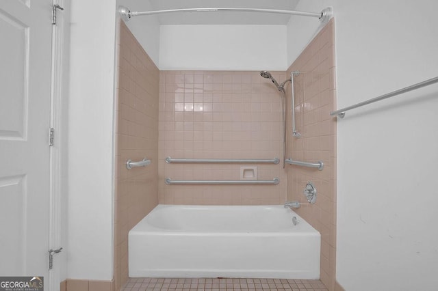 148 Hurt Rd SW, Smyrna, GA 30082 - bathroom with shower / washtub combination and tile patterned flooring