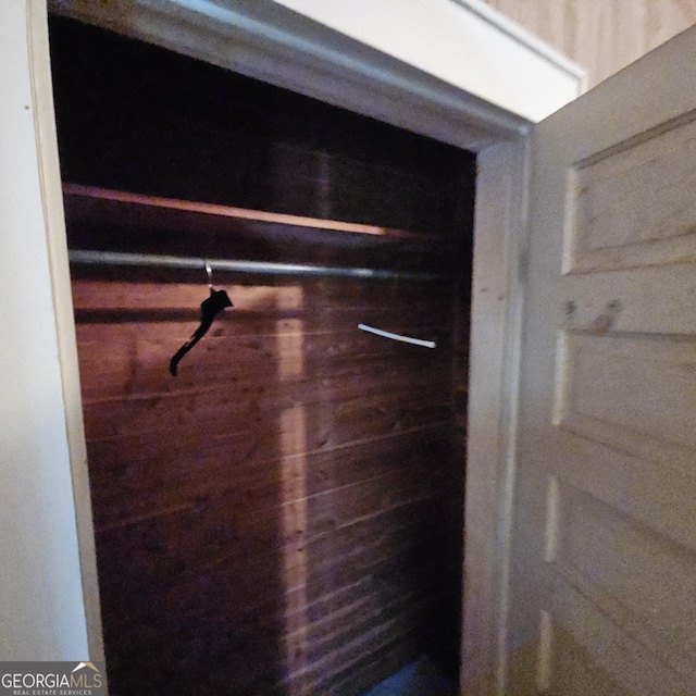 view of closet