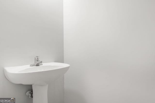 bathroom with a sink
