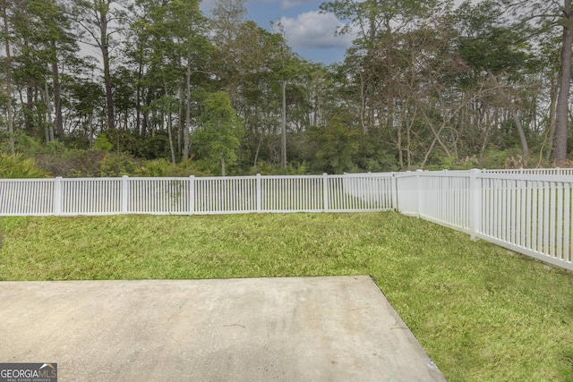 447 Eagle Blvd, Kingsland, GA 31548 - view of yard featuring a patio area