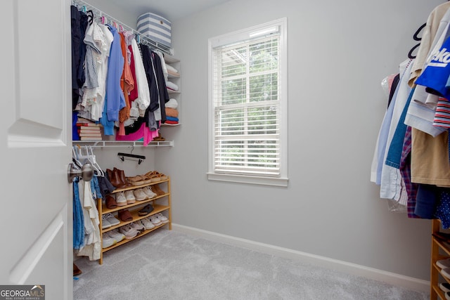 855 Mountain View Ter NW, Marietta, GA 30064 - spacious closet with carpet flooring