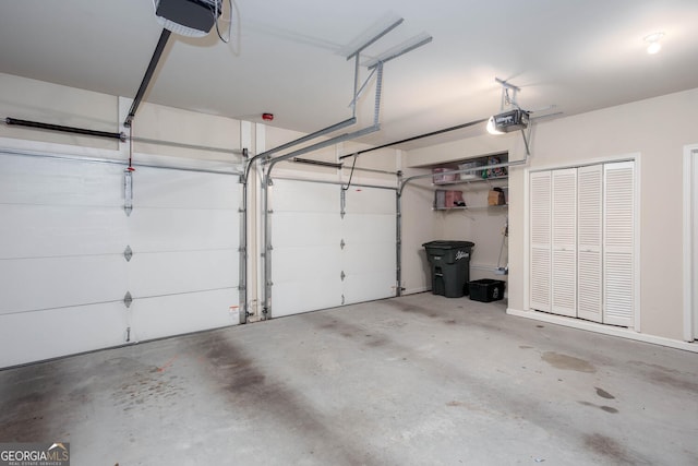 855 Mountain View Ter NW, Marietta, GA 30064 - garage featuring a garage door opener