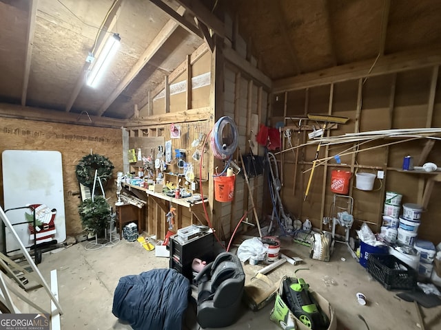 storage with a garage