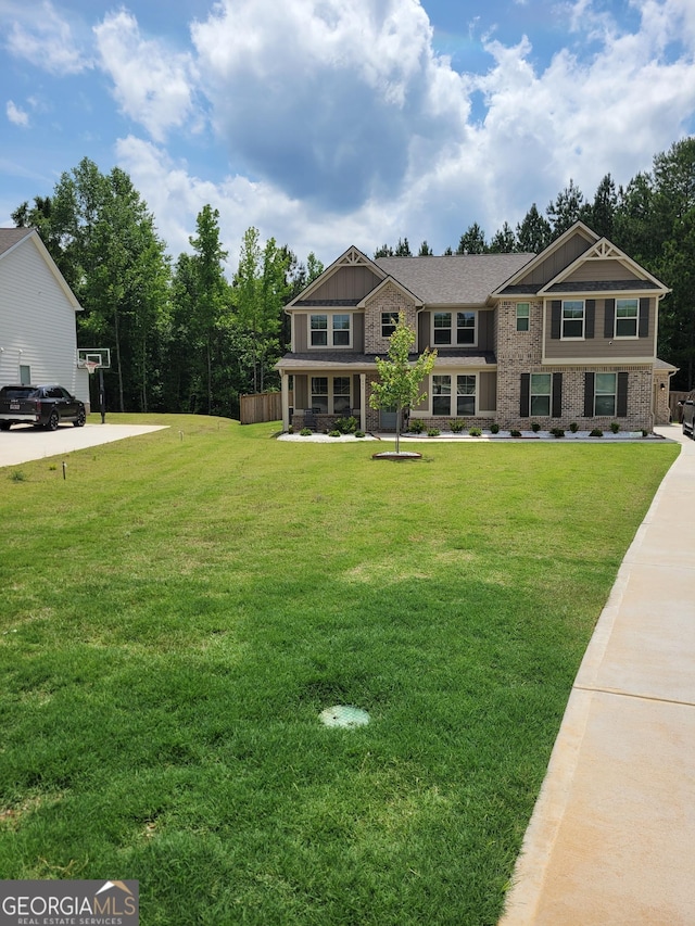 436 Lothbury Ave, Locust Grove, GA 30248 - view of front facade featuring a front lawn