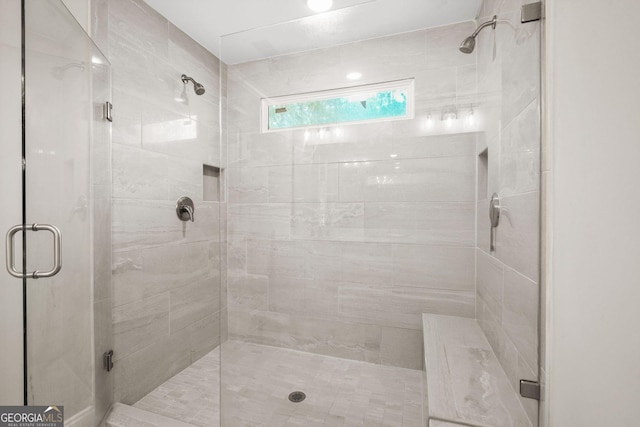 3298 Alcovy Club Ct, Dacula, GA 30019 - bathroom featuring a shower stall