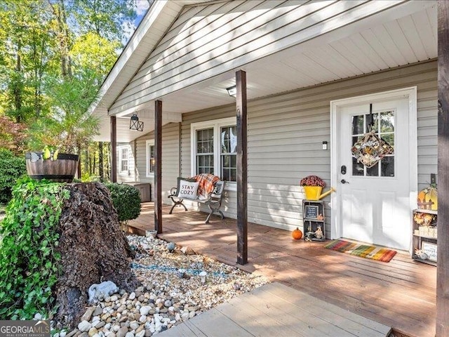 665 Mcclain Mountain Rd, Jasper, GA 30143 - entrance to property featuring a porch
