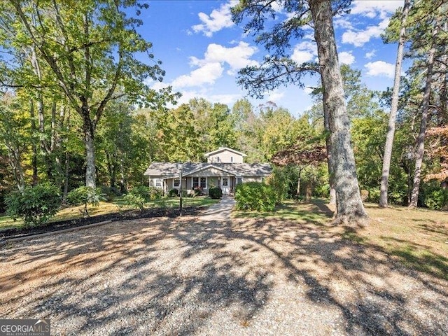 665 Mcclain Mountain Rd, Jasper, GA 30143 - view of front of property with a view of trees