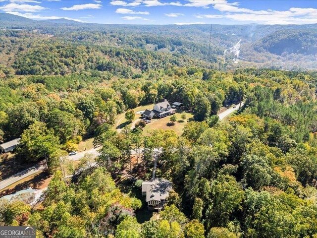 665 Mcclain Mountain Rd, Jasper, GA 30143 - bird's eye view of a mountain backdrop