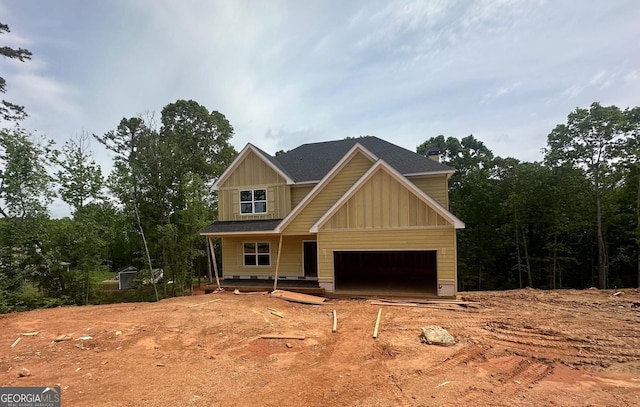 0 Shadybrook Path Lot 30, Newnan, GA 30263 - craftsman house with board and batten siding and a porch
