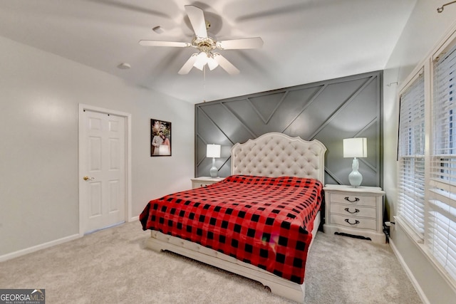 3565 Hickory Branch Trl, Suwanee, GA 30024 - bedroom featuring carpet floors and ceiling fan