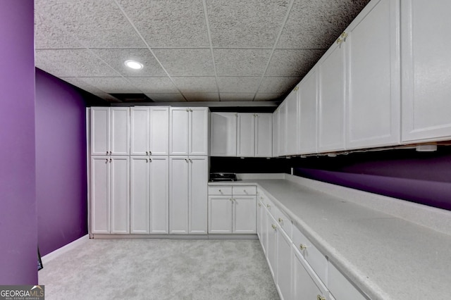 3565 Hickory Branch Trl, Suwanee, GA 30024 - laundry area featuring light colored carpet and recessed lighting