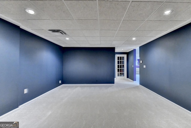 3565 Hickory Branch Trl, Suwanee, GA 30024 - unfurnished room featuring carpet and recessed lighting