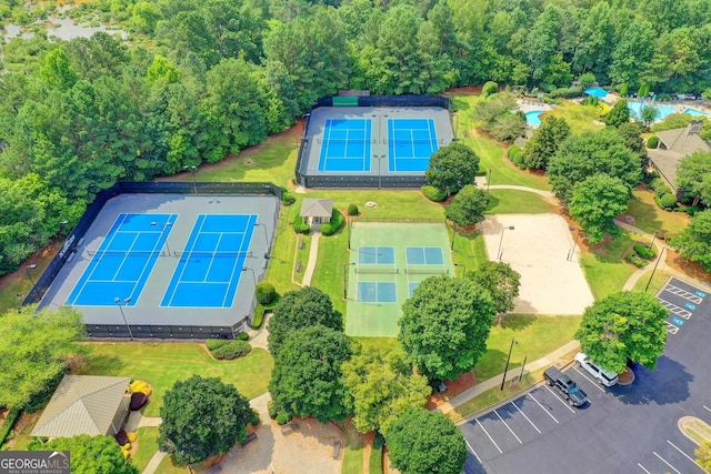 3565 Hickory Branch Trl, Suwanee, GA 30024 - bird's eye view of a pool