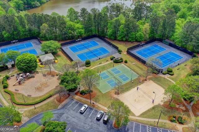 3565 Hickory Branch Trl, Suwanee, GA 30024 - aerial view of a nearby body of water