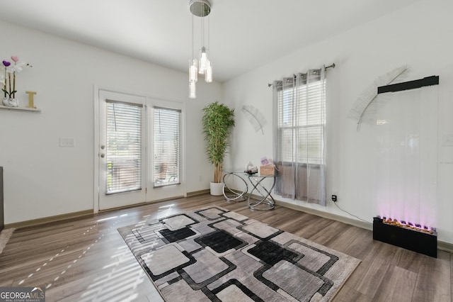 55 Knightsbridge Ln, Winder, GA 30680 - living area with wood finished floors and baseboards