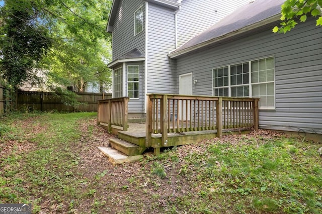 2907 Oakvale Falls Dr, Decatur, GA 30034 - view of wooden terrace