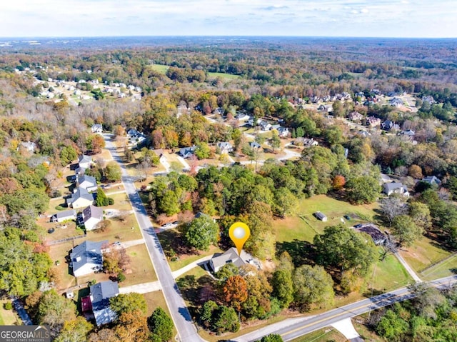 1151 Emperor Ln, Hoschton, GA 30548 - view of property location featuring a forest