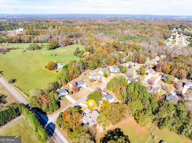 1151 Emperor Ln, Hoschton, GA 30548 - aerial overview of property's location featuring a forest