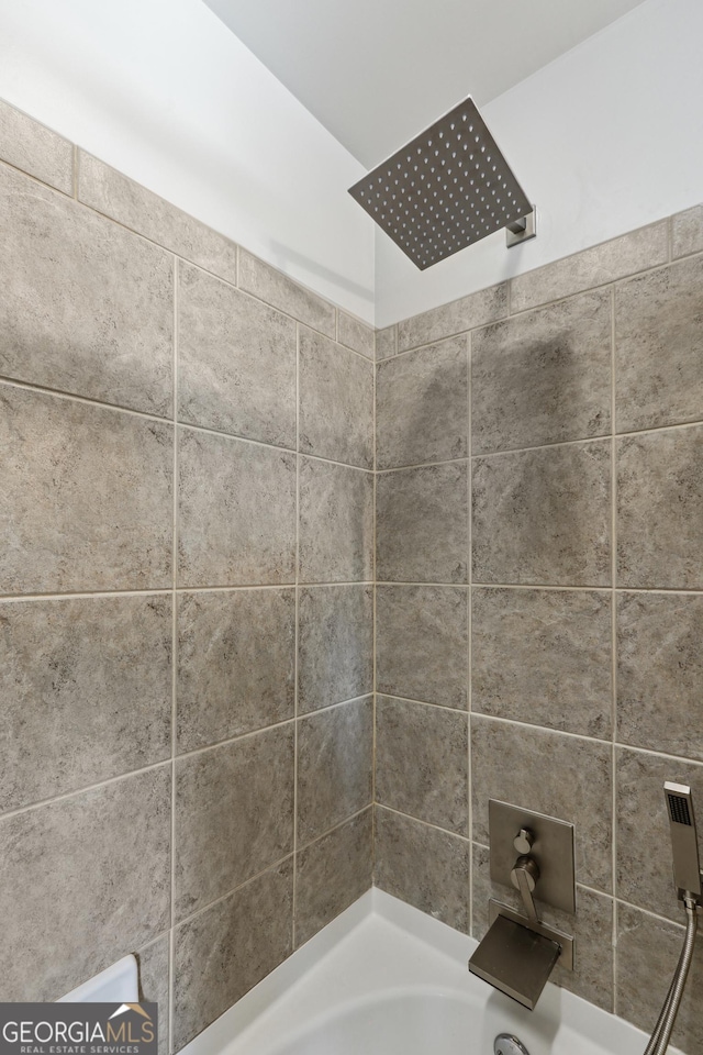 bathroom with a shower
