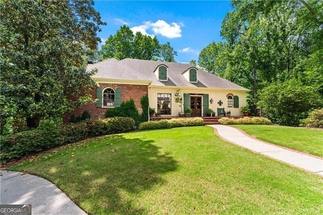 5945 W Andechs Smt, Johns Creek, GA 30097 - view of front of property with a front yard