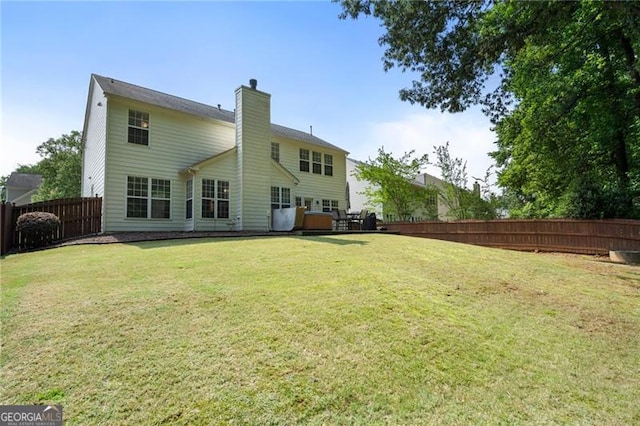 4321 Sugar Maple Chase NW, Acworth, GA 30101 - back of house featuring a chimney