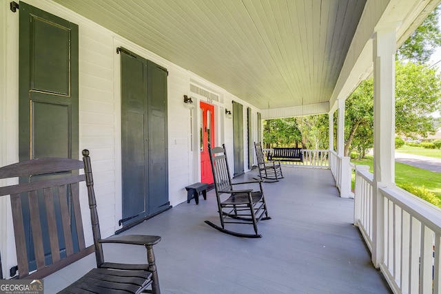 120 Newton St, Pooler, GA 31322 - view of porch