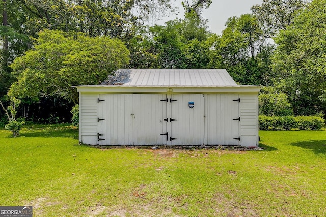 120 Newton St, Pooler, GA 31322 - view of shed with view of scattered trees