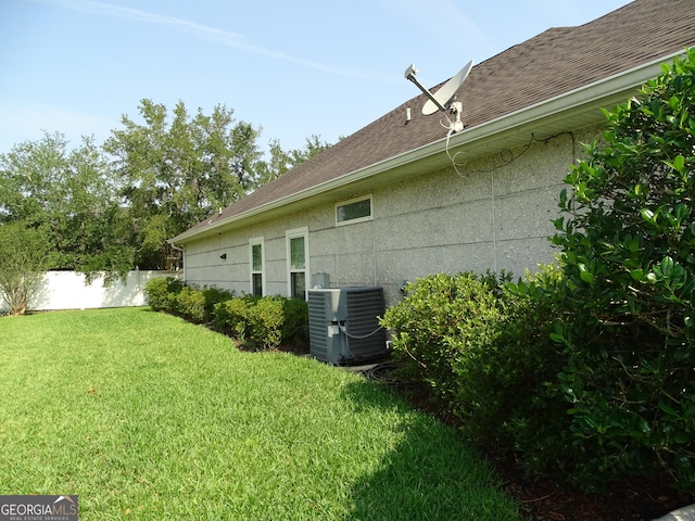 228 Laurel Landing Blvd, Kingsland, GA 31548 - view of yard featuring cooling unit
