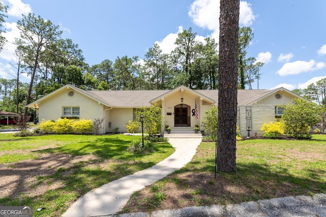 1701 City Blvd, Waycross, GA 31501 - view of front of house featuring a front lawn