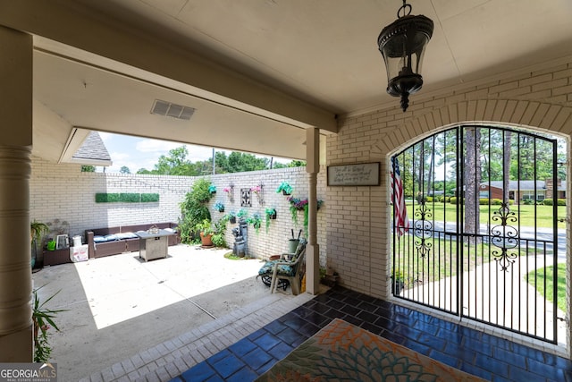 1701 City Blvd, Waycross, GA 31501 - view of patio