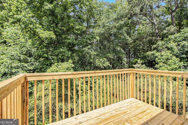 view of deck