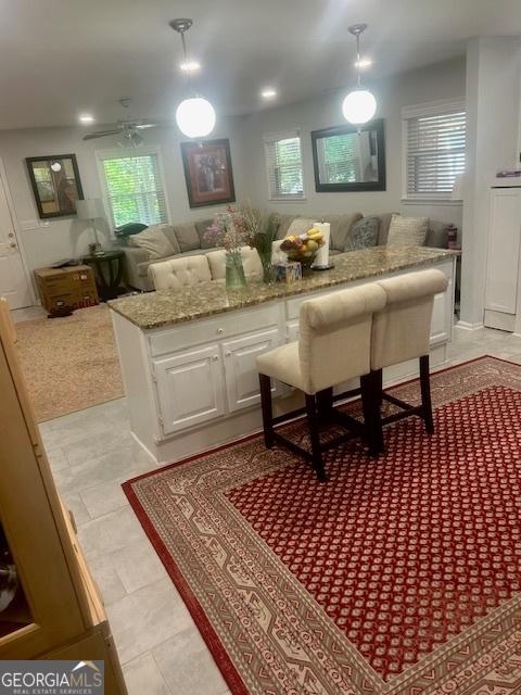 3629 Centerview Dr, Marietta, GA 30066 - living area featuring ceiling fan