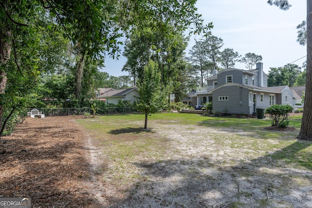 1101 Cherokee Dr, Waycross, GA 31501 - view of yard featuring central air condition unit