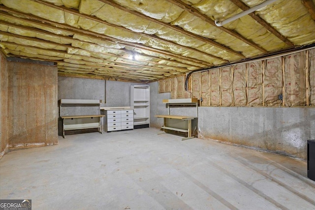 1253 Oakwood Pl, Loganville, GA 30052 - view of unfinished basement