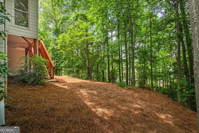 1444 Merrifield Ln, Marietta, GA 30062 - view of yard with stairway