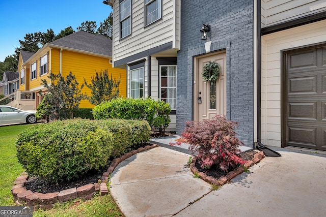 1075 Litchfield Way SW, Marietta, GA 30060 - view of exterior entry with brick siding