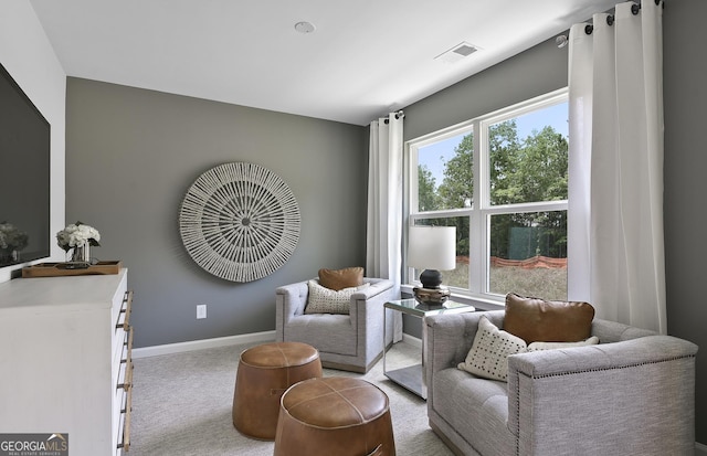4297 Azalea Ridge Way, Hoschton, GA 30548 - carpeted living room featuring baseboards