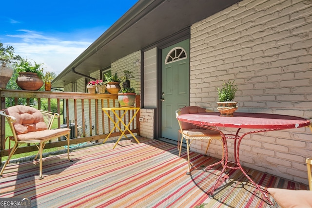 3839 Brookcrest Cir, Decatur, GA 30032 - view of wooden terrace