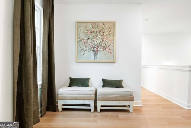 3390 Traditions Way, Jefferson, GA 30549 - living area featuring wood finished floors and baseboards