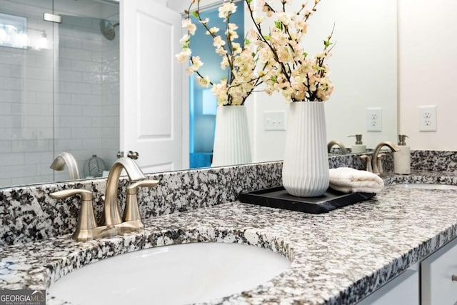 3390 Traditions Way, Jefferson, GA 30549 - bathroom view of a shower stall and vanity