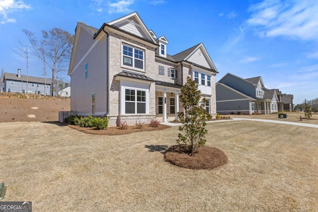 3390 Traditions Way, Jefferson, GA 30549 - view of front of home with stone siding