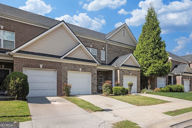 2555 Flat Shoals Rd Unit 1405, College Park, GA 30349 - view of front of home with brick siding and concrete driveway