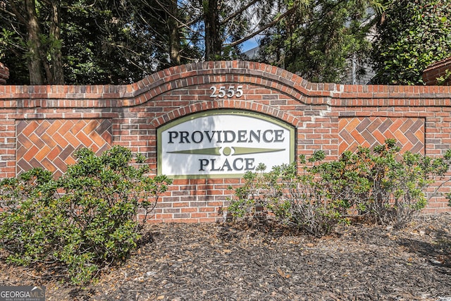 2555 Flat Shoals Rd Unit 1405, College Park, GA 30349 - view of community sign