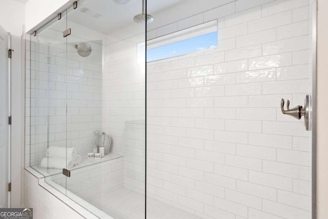 3354 Traditions Way, Jefferson, GA 30549 - bathroom featuring a tile shower