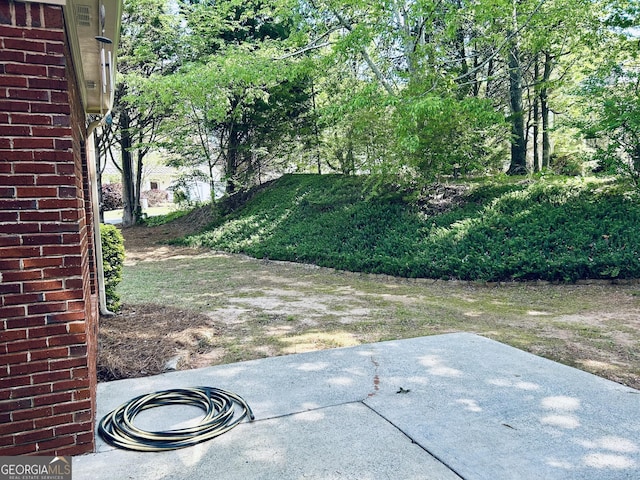 6605 New Ridge Ct, Cumming, GA 30041 - view of yard with a patio area