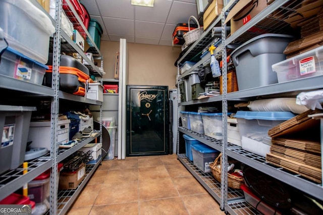 view of storage
