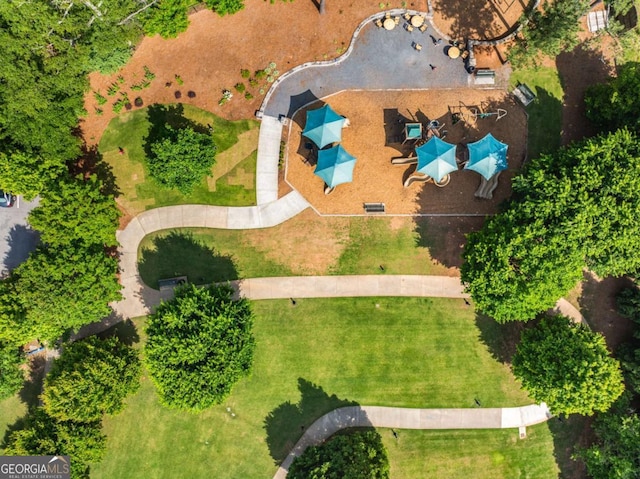 bird's eye view