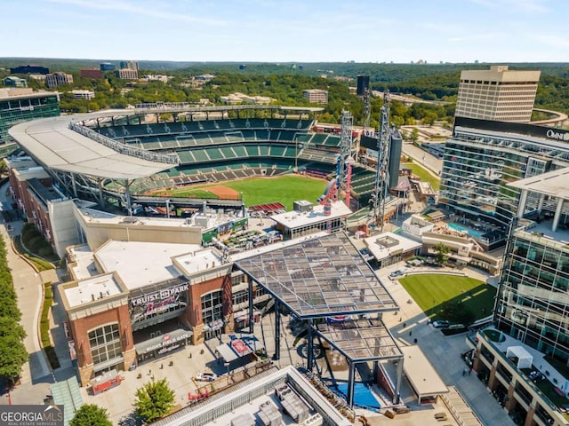 bird's eye view